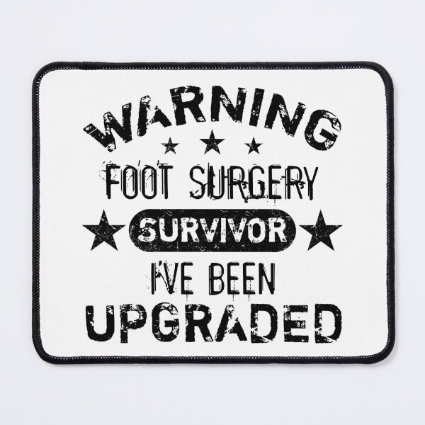 Item preview, Foot Surgery Humor Upgraded designed and sold by thepixelgarden.