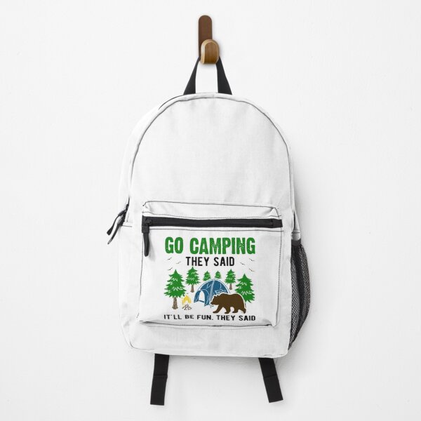 Item preview, go camping they said it'll be fun designed and sold by 1White-Rabbit.
