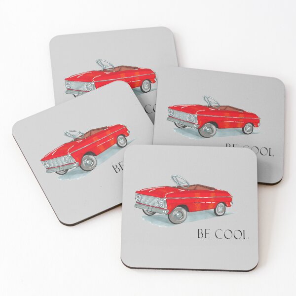 Item preview, Be Cool vintage /retro car designed and sold by CheekyColours.