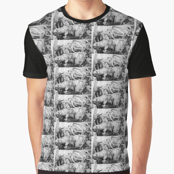 Neurosurgery - Drawing by Avril Thomas - Adelaide / South Australia Artist Graphic T-Shirt
