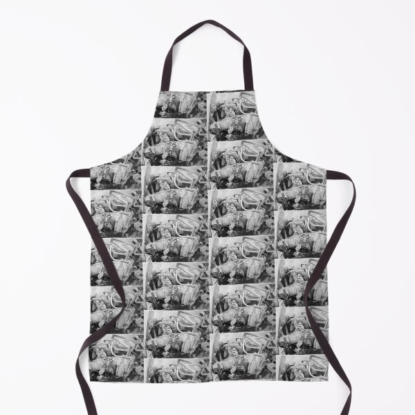 Neurosurgery - Drawing by Avril Thomas - Adelaide / South Australia Artist Apron