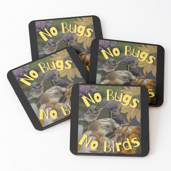 Item preview, No Bugs No Birds Colorful Digital Collage Design designed and sold by EarthArtDesigns.