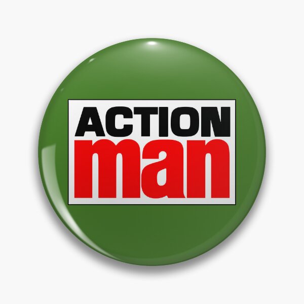 Item preview, Action Man - White background designed and sold by CellularSong.