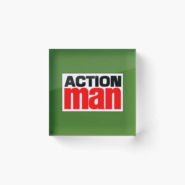 Item preview, Action Man - White background designed and sold by CellularSong.