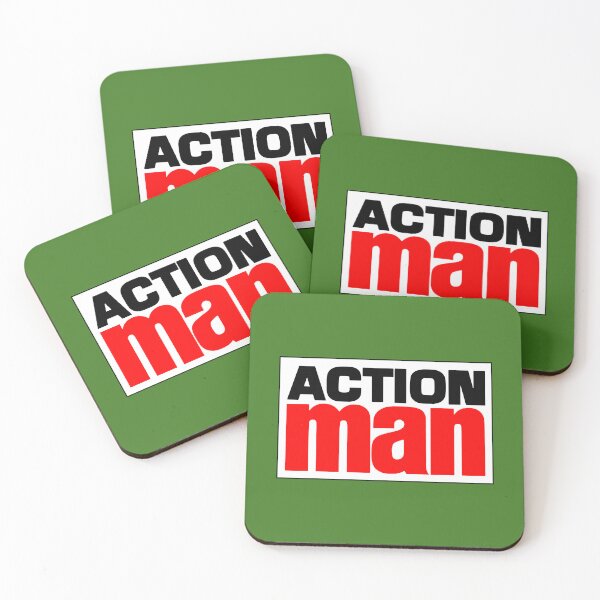 Item preview, Action Man - White background designed and sold by CellularSong.