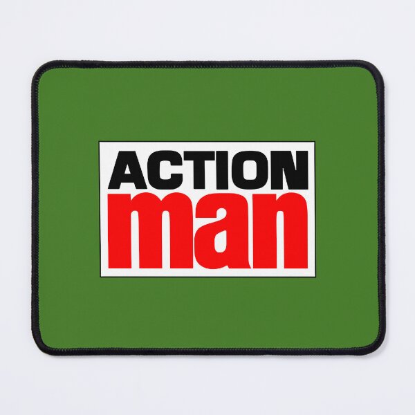 Item preview, Action Man - White background designed and sold by CellularSong.