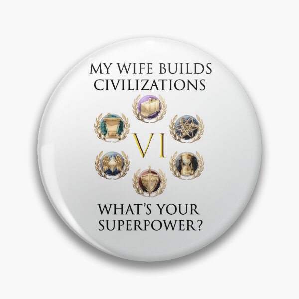 Item preview, WIFE BUILDS CIVILIZATIONS designed and sold by Image NDesign.