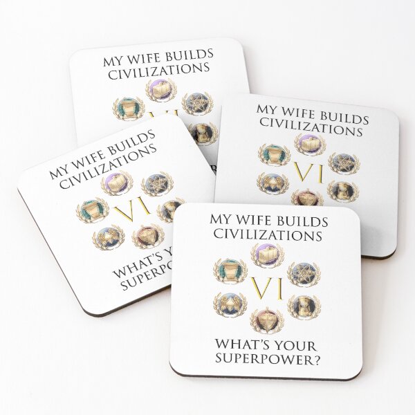 Item preview, WIFE BUILDS CIVILIZATIONS designed and sold by Image NDesign.