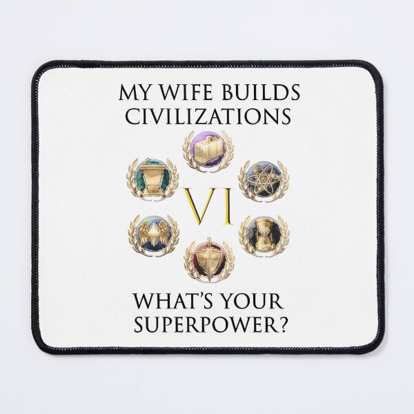 Item preview, WIFE BUILDS CIVILIZATIONS designed and sold by Image NDesign.