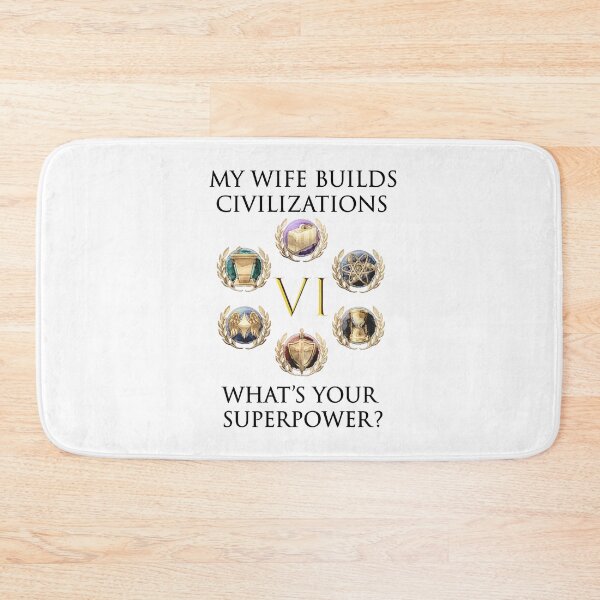Item preview, WIFE BUILDS CIVILIZATIONS designed and sold by Image NDesign.