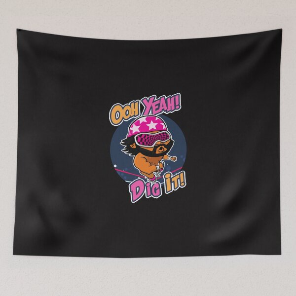 Item preview, elbow drop macho chibi T-Shirt designed and sold by madytukle.