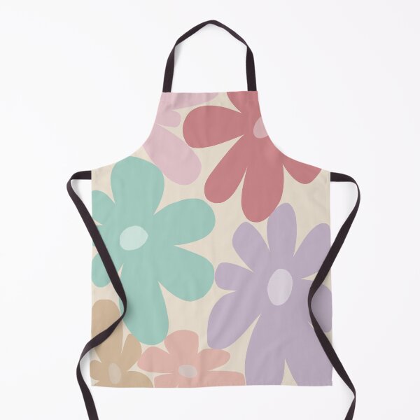 Item preview, Pastel colour Floral print, abstract flower design (colour palette, color palete) designed and sold by Sanaura.