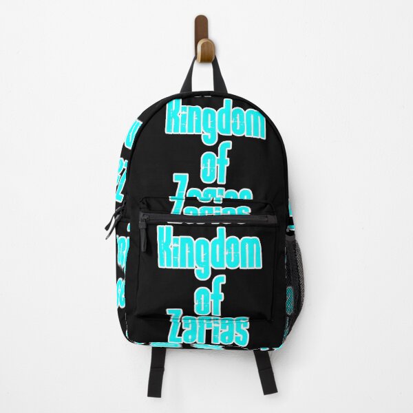 Item preview, Kingdom of Zarias Logo- Aqua and White on Black designed and sold by Greenwood2112.