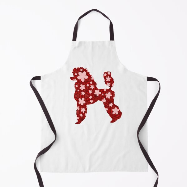 Item preview, Floral Poodle - Red designed and sold by Majo Art ✦ Digital Artist .