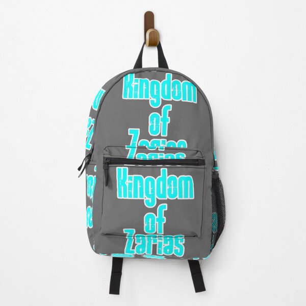 Item preview, Kingdom of Zarias Logo- Aqua and White on Gray designed and sold by Greenwood2112.