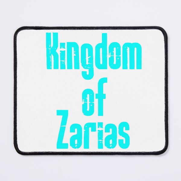 Item preview, Kingdom of Zarias Logo- Aqua and White on White designed and sold by Greenwood2112.