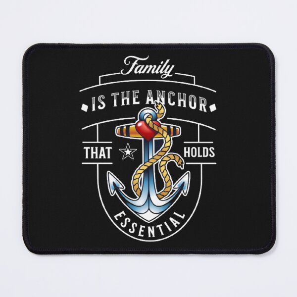 Item preview, Family Is the Anchor That Holds Essential Classic love. designed and sold by stopamoment.