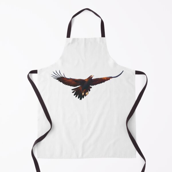 Item preview, Wedge-tailed Eagle with full wingspan, Beautiful Australian raptor illustration. Bird lovers gift designed and sold by PlumpPlumStudio.