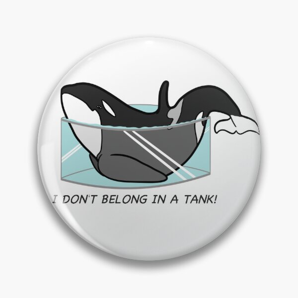 Item preview, I Don't Belong In A Tank! designed and sold by OrcaQueen.
