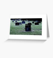 HEADSTONES Greeting Card