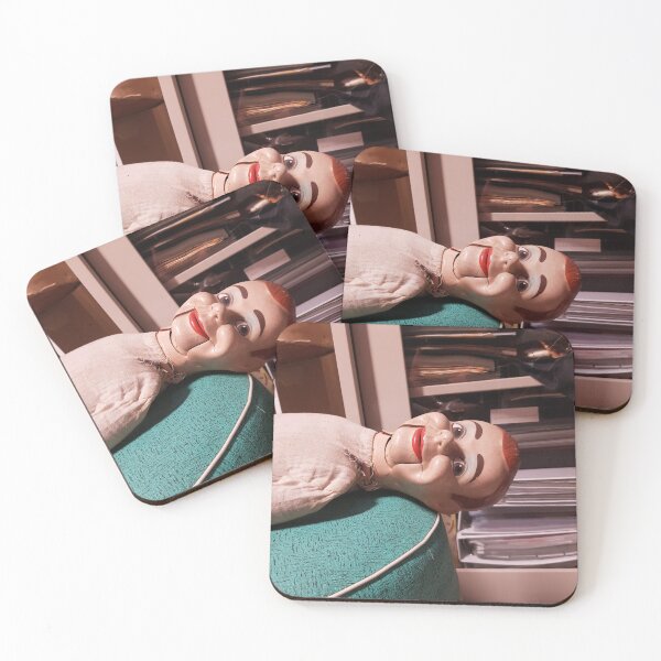 Chuckies in Love - photography by Avril Thomas - Adelaide / South Australia Artist Coasters (Set of 4)