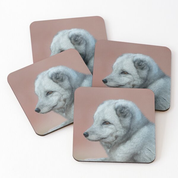 Item preview, Stunning Arctic Fox, Wild and Beautiful, Looking out into a winter paradise designed and sold by Orianah.