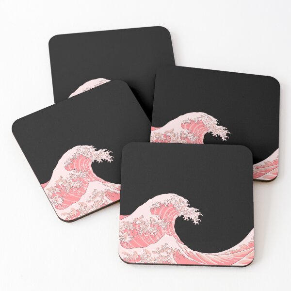 Item preview, Pink Great Wave, Hokusai designed and sold by PinkBunnyFluff.