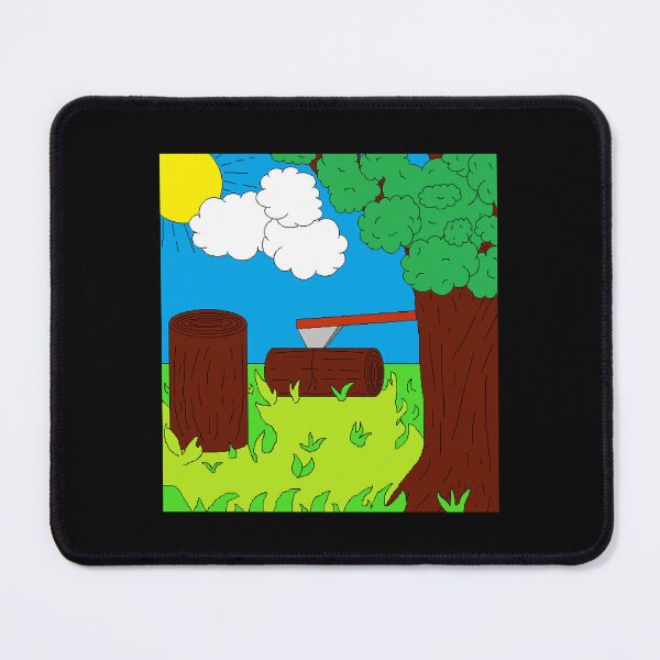 Item preview, Cutting Wood on a Good Day designed and sold by LindyLuDrew.