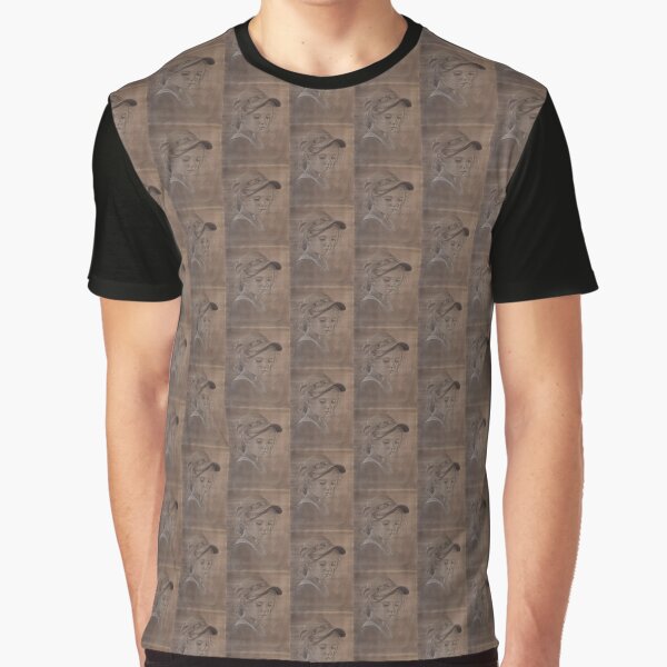 Jess - Drawing by Avril Thomas - Adelaide / South Australia Artist Graphic T-Shirt