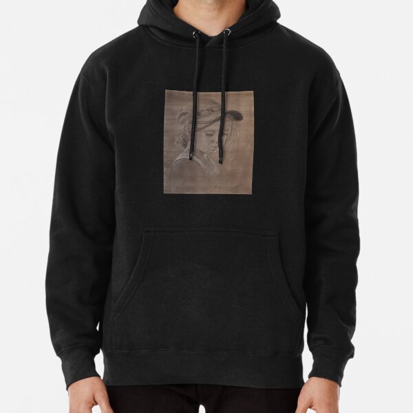 Jess - Drawing by Avril Thomas - Adelaide / South Australia Artist Pullover Hoodie