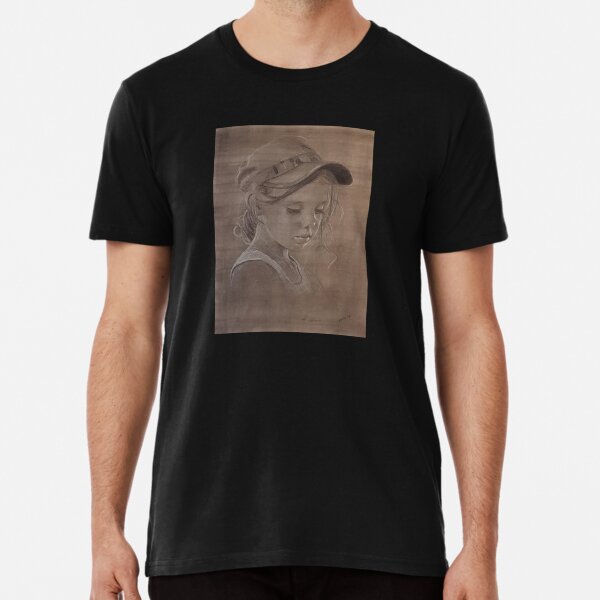 Jess - Drawing by Avril Thomas - Adelaide / South Australia Artist Premium T-Shirt