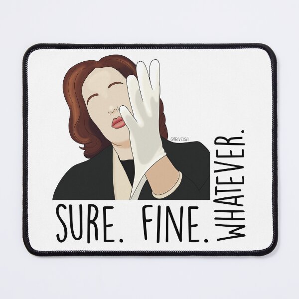Item preview, sure.fine.whatever. designed and sold by fanartbygabi | Gabi Veiga.