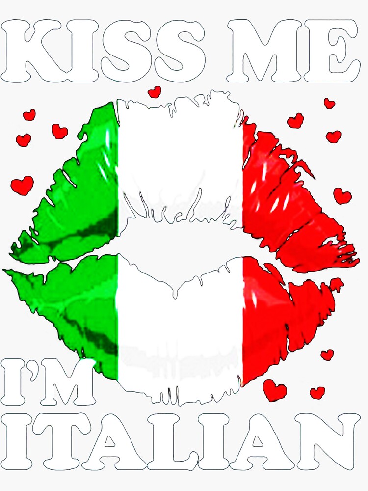 "Italian Lips" Sticker by gerridwijaya Redbubble