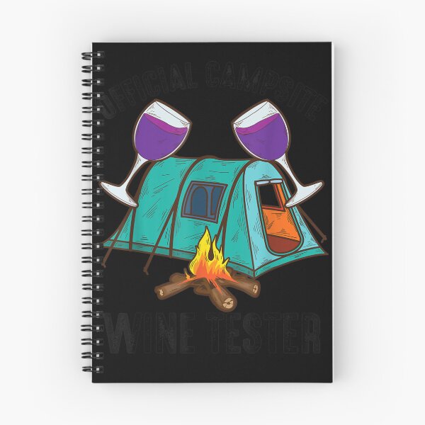 Item preview, Official Campsite Wine Tester Nature Camper Funny Camp Gift designed and sold by AnzoLissette.