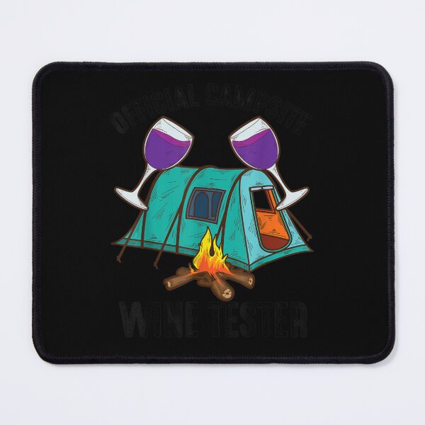 Item preview, Official Campsite Wine Tester Nature Camper Funny Camp Gift designed and sold by AnzoLissette.