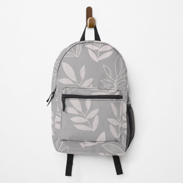 Item preview, Calm And Peaceful Earthy Mother Nature Leaves Pattern Gray Taupe designed and sold by scorpiolane.