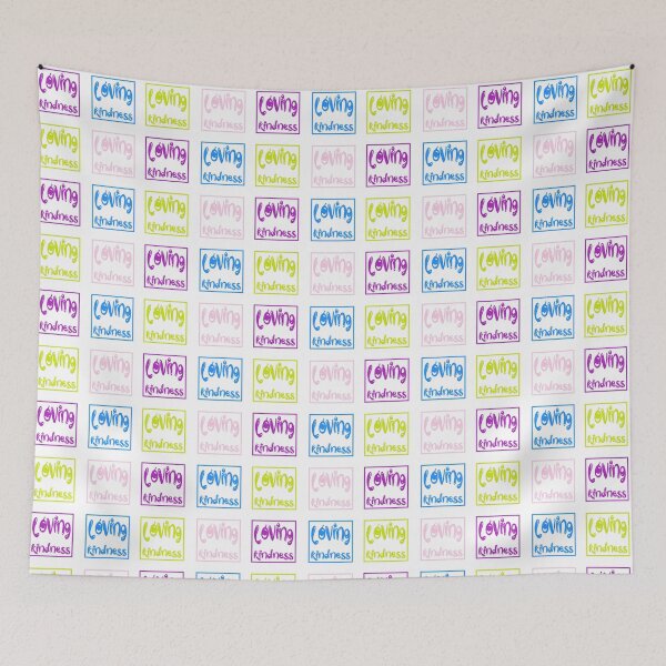 Item preview, Loving Kindness Sticker Pack, self Care Slogan designed and sold by TheLomiLoveBus.