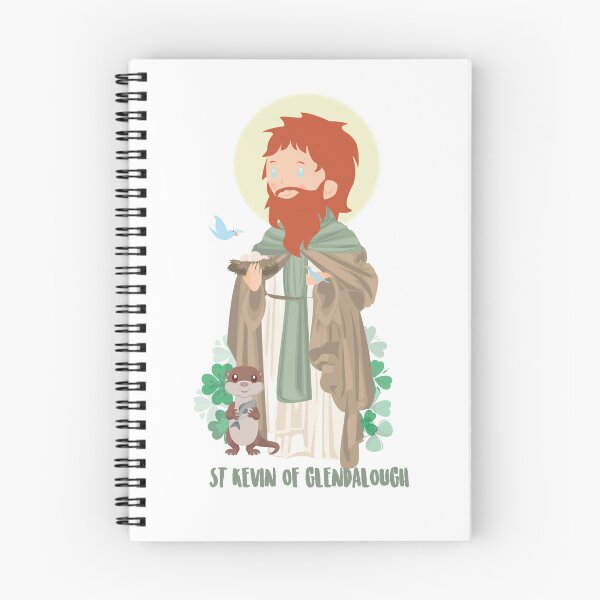 Item preview, Saint Kevin of Glendalough designed and sold by AlMAO2O.