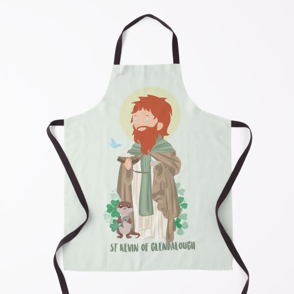 Item preview, Saint Kevin of Glendalough designed and sold by AlMAO2O.