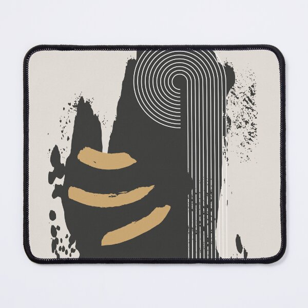 Item preview, Abstract artwork with line art and black brush strokes. designed and sold by gaindaze.