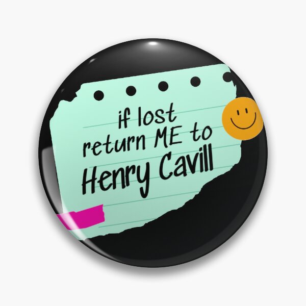 Item preview, If lost, return me to Henry Cavill designed and sold by MariC2575.