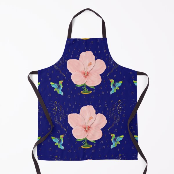 Item preview, Hibiscus, music and hummingbirds designed and sold by deux16moulins.