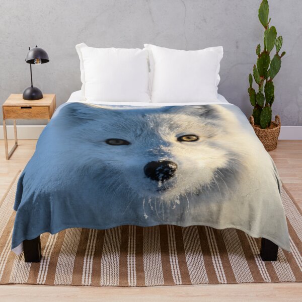 Item preview, Stunning Arctic Fox, Wild and Beautiful, Mesmerizing Eyes in a winter paradise designed and sold by Orianah.
