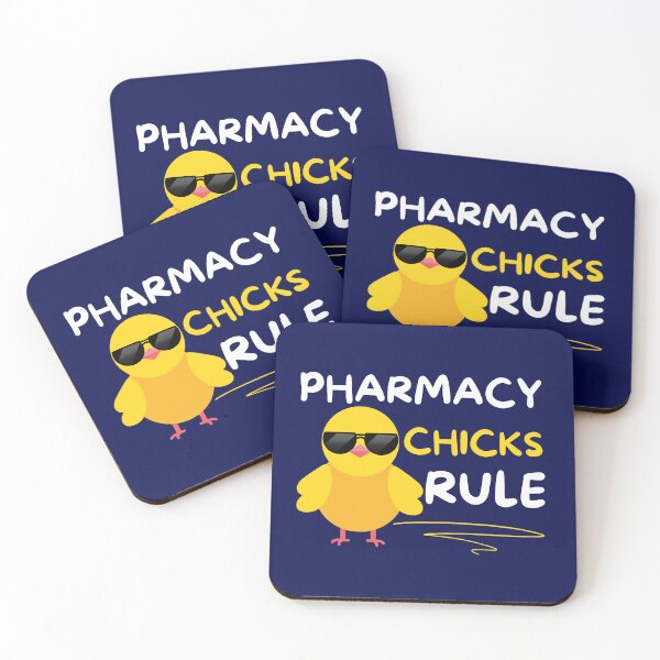 Item preview, pharmacy chicks rule pharmacy technician designed and sold by Hey-Nice-Shirt.