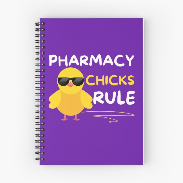 Item preview, pharmacy chicks rule pharmacy technician designed and sold by Hey-Nice-Shirt.
