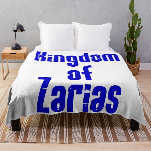 Item preview, Kingdom of Zarias Logo- Blue on White designed and sold by Greenwood2112.