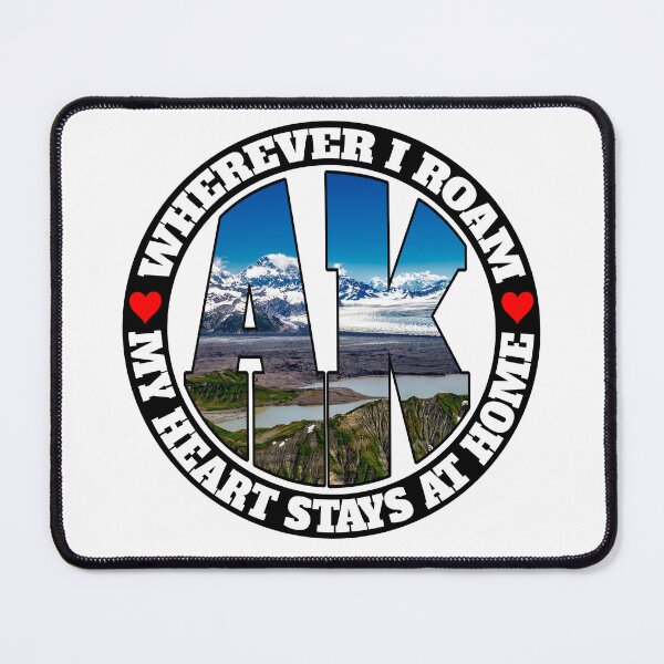 Item preview, Heart Stays Home - Alaska designed and sold by DonDota.