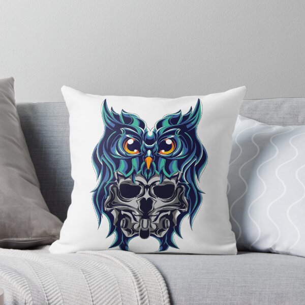 Item preview, Great Owl Devil With Skull designed and sold by YSNbr.