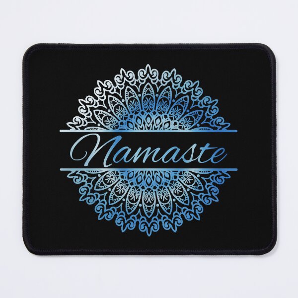 Item preview, Namaste, Mandala in Blue designed and sold by OutcastBrain.
