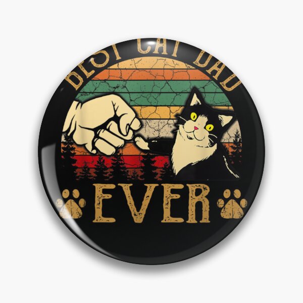 Item preview, Best Cat Dad Ever Shirts Funny Cat Dad Father Vintage Gifts designed and sold by DKshowmaker.
